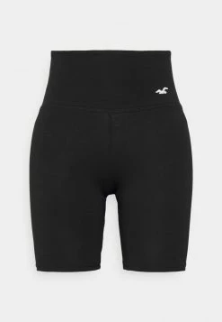 Hollister Co. BIKER LEOPARD 2 PACK - Shorts - Black/beige | Damen -Hollister Co Verkäufe 2022 74c87304890541a88efa58e392b95256