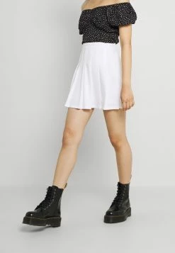 Hollister Co. MINI SKIRT - Minirock - White | Damen