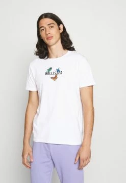 Hollister Co. BAND TEES - T-Shirt Print - White | Herren