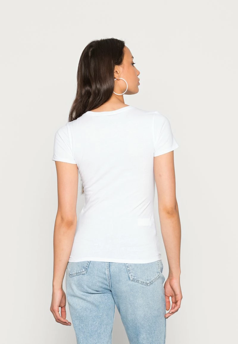 Hollister Co. SLIM CREW MULTIPACK UNISEX - T-Shirt Basic - White/zinfandel/beetle | Damen 5 Hollister Co. SLIM CREW MULTIPACK UNISEX - T-Shirt Basic - White/zinfandel/beetle | Damen – Bild 3