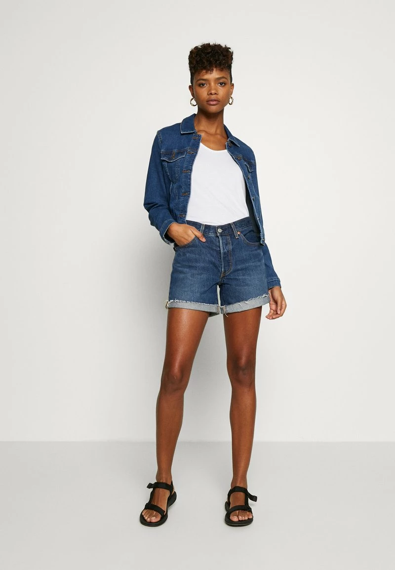 Hollister Co. EASY BASIC 3 PACK - T-Shirt Basic - White/black/burg | Damen 4 Hollister Co. EASY BASIC 3 PACK - T-Shirt Basic - White/black/burg | Damen – Bild 2