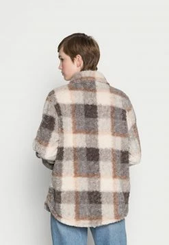 Hollister Co. SHERPA PLAID SHACKET - Übergangsjacke - Grey Plaid | Damen -Hollister Co Verkäufe 2022 79e34ed7bde34d04a4088aaac1f7de12