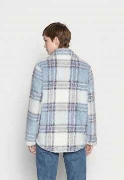 Hollister Co. SHERPA MID LENGTH SHACKET - Übergangsjacke - Blue Plaid | Damen -Hollister Co Verkäufe 2022 7f697ae78bc648159c9b4b57d00c9e4c