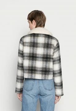 Hollister Co. PLAID CROPPED SHACKET - Übergangsjacke - Black Plaid | Damen -Hollister Co Verkäufe 2022 7fff9494cb8f425985a91210a6f5c756