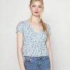 Hollister Co. BABYDOLL - Bluse - White | Damen -Hollister Co Verkäufe 2022 802e574b52fb46b3914a5202f5dad5a3