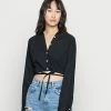 Hollister Co. WRAP AROUND SHIRTING - Hemdbluse - Black | Damen 1 Hollister Co. WRAP AROUND SHIRTING - Hemdbluse - Black | Damen -Hollister Co Verkäufe 2022 813dfa90673a419eaa8d40d895599f90