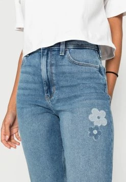 Hollister Co. DARK MOM - Jeans Relaxed Fit - Blue | Damen -Hollister Co Verkäufe 2022 817ca480481c4d93996d58d3939815cb