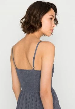 Hollister Co. BARE VOLUME DRESS PRETTY - Freizeitkleid - Pretty Navy Texture | Damen -Hollister Co Verkäufe 2022 833553422bfa400e891a7cd7c840d0e8