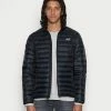 Hollister Co. MOCKNECK PUFFER - Übergangsjacke - Black | Herren -Hollister Co Verkäufe 2022 83cf236409494096869a2448733427f0
