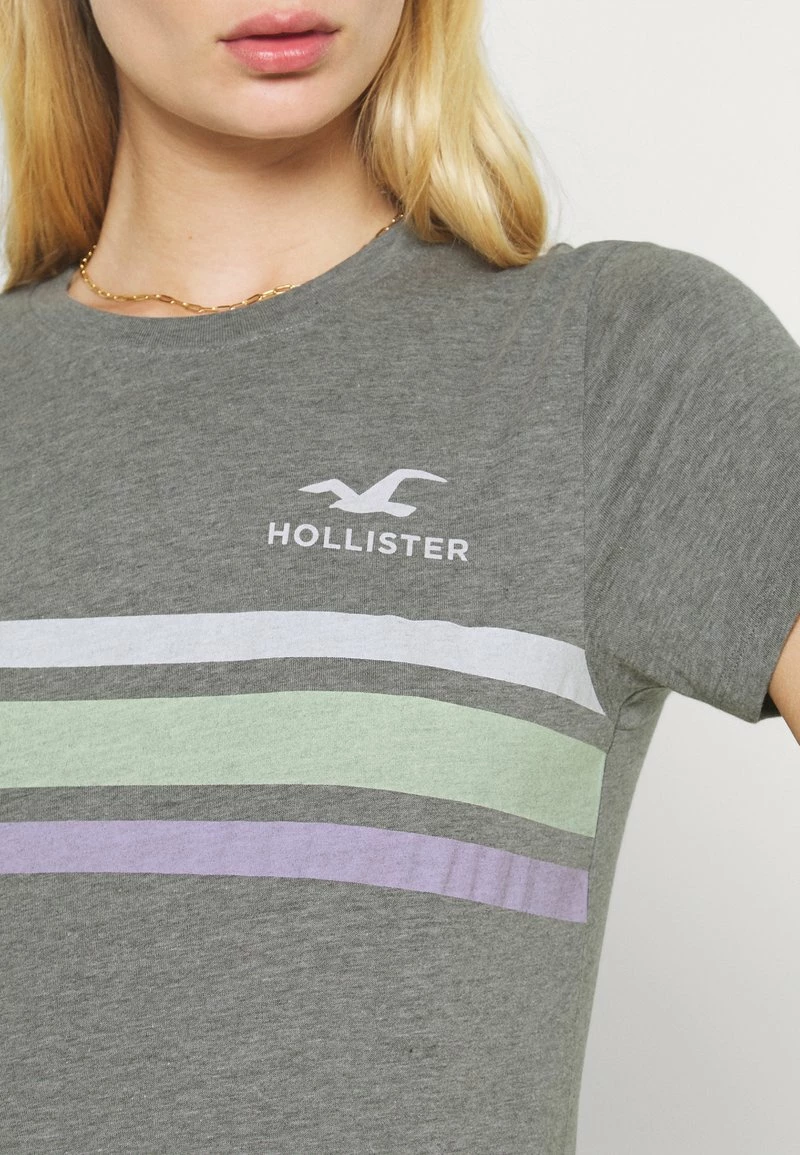 Hollister Co. TEE - T-Shirt Print - Grey | Damen 7 Hollister Co. TEE - T-Shirt Print - Grey | Damen – Bild 5