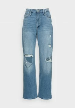 Hollister Co. Jeans Relaxed Fit - Blue Denim | Damen -Hollister Co Verkäufe 2022 8596be4ecabc489981036fef1c4074db