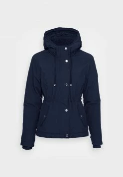 Hollister Co. LUXE ALL WEATHER JACKET - Übergangsjacke - Navy | Damen -Hollister Co Verkäufe 2022 877a8e092a334781bbd7fff848b72693