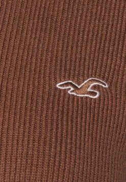 Hollister Co. ICON CROP CARDIGAN SOLIDS - Strickjacke - Sequoia Brown | Damen -Hollister Co Verkäufe 2022 878aa1850ec34b27bf913ca3191099c2
