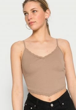 Hollister Co. BARE CAMI - Top - Portabella | Damen -Hollister Co Verkäufe 2022 87c6b337489e4c6f869ce7a6bcfa2026