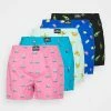 Hollister Co. WOVEN BOXER CONVO PATTERN 5 PACK - Boxershorts - Light Pink | Herren