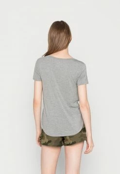 Hollister Co. EASY TEE - T-Shirt Print - Grey | Damen -Hollister Co Verkäufe 2022 8ae69132b2a340c0a154fe2018ac7016