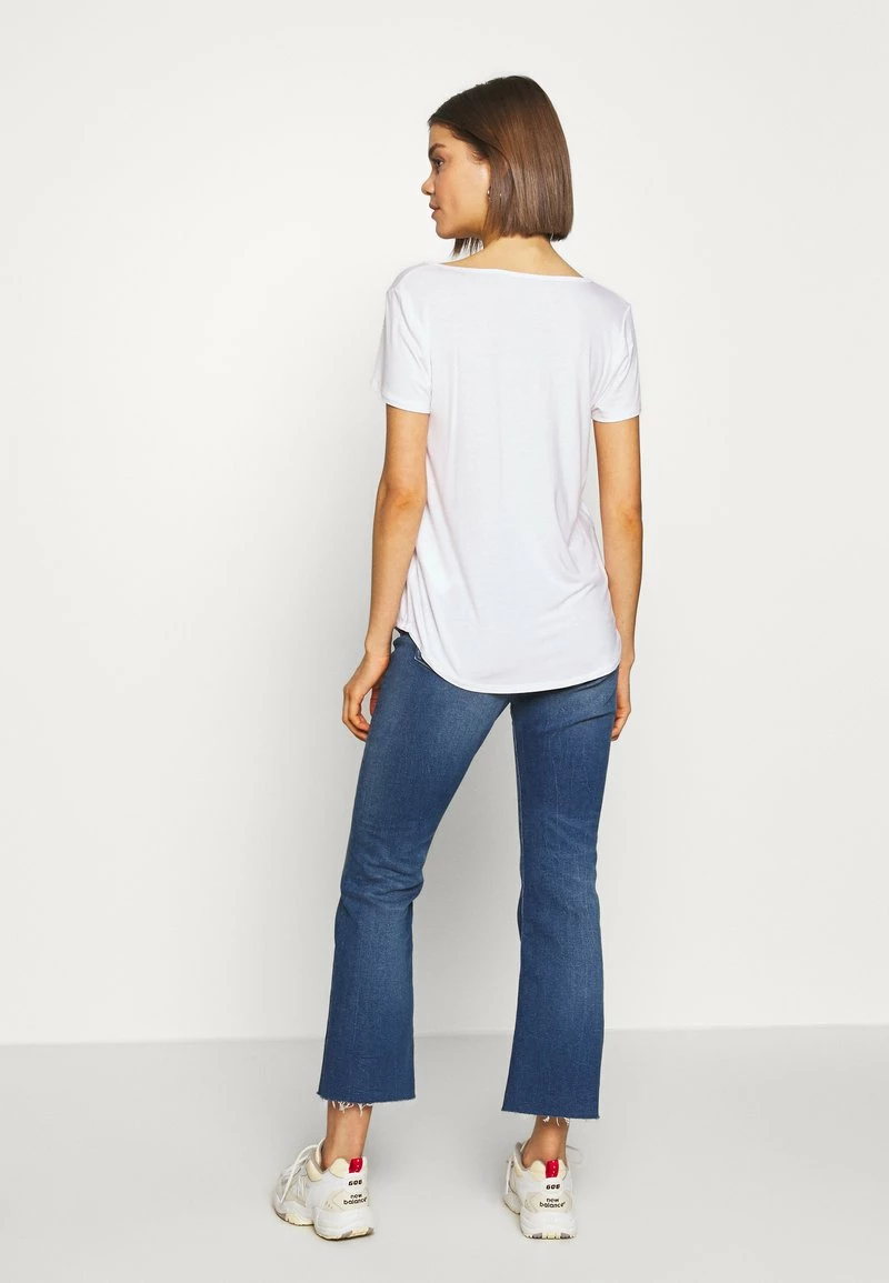 Hollister Co. EASY BASIC 3 PACK - T-Shirt Basic - White/grey/navy | Damen 6 Hollister Co. EASY BASIC 3 PACK - T-Shirt Basic - White/grey/navy | Damen – Bild 4