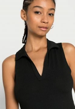 Hollister Co. BARE SEAMLESS BARE POLO - Top - Casual Black | Damen -Hollister Co Verkäufe 2022 8b2451c2f334435ea04a7c224fb71312