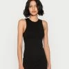 Hollister Co. HIGH NECK EXPOSED SEAM SHORT DRESS - Strickkleid - Black Solid | Damen -Hollister Co Verkäufe 2022 8c3249b78cb0468ea6057472fd98eecb