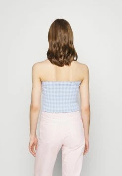Hollister Co. REVERSIBLE SMOCKED TUBE - Top - Blue | Damen -Hollister Co Verkäufe 2022 8c4bc31747344ddaa28357db2a2ce8bd
