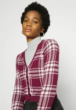 Hollister Co. ASIA SLIM CROP CARDI - Strickjacke - Burg | Damen -Hollister Co Verkäufe 2022 8d0882fa8519476faf6c52f2046a4737