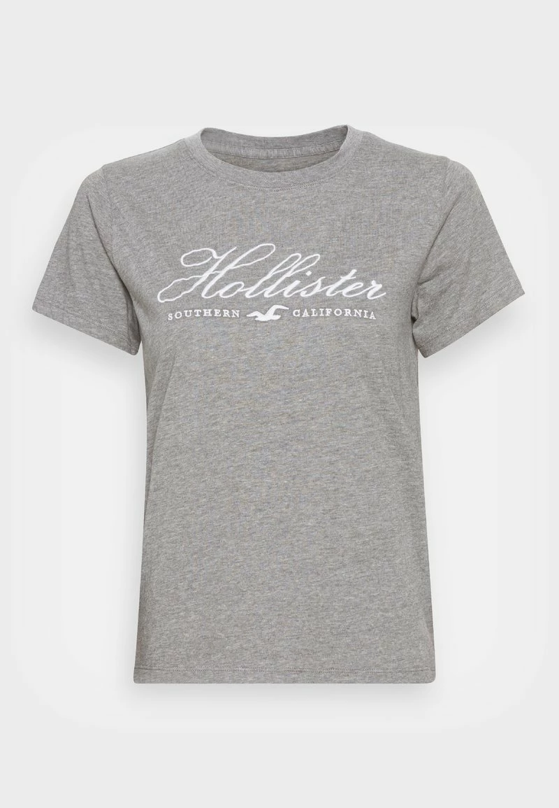 Hollister Co. T-Shirt Print - Grey | Damen 6 Hollister Co. T-Shirt Print - Grey | Damen – Bild 4