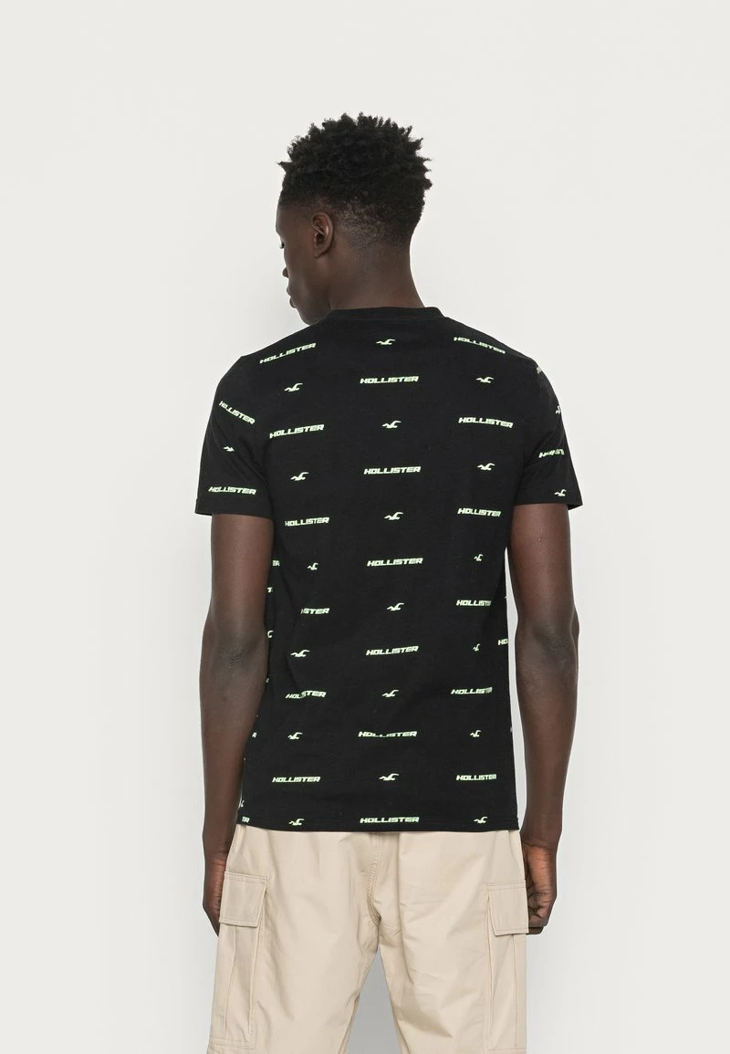 Hollister Co. PATTERN - T-Shirt Print - Black Blocking | Herren 5 Hollister Co. PATTERN - T-Shirt Print - Black Blocking | Herren – Bild 3