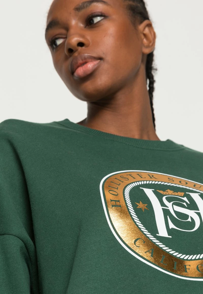 Hollister Co. CYBER DROP CREW - Sweatshirt - Pineneedle | Damen 7 Hollister Co. CYBER DROP CREW - Sweatshirt - Pineneedle | Damen – Bild 5