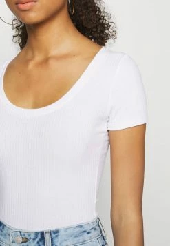 Hollister Co. BODYSUIT BASIC 2 PACK - T-Shirt Basic - Black/white | Damen -Hollister Co Verkäufe 2022 8da573ab611b43b781dc41eb11dd407c