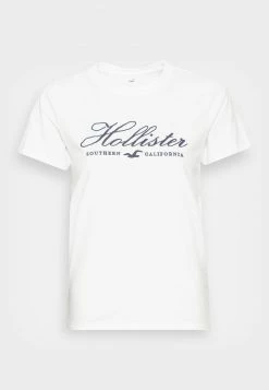 Hollister Co. T-Shirt Print - White | Damen -Hollister Co Verkäufe 2022 8e73a8b0489b4b1fad5b1db50f95f160