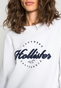 Hollister Co. LOGO CREW - Sweatshirt - Bright White | Damen -Hollister Co Verkäufe 2022 8eff1ce40ba44912a9718c881bfc106d