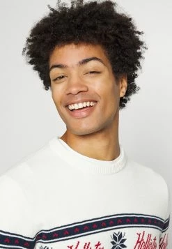 Hollister Co. FAIR ISLE CREW - Strickpullover - Navy Pattern | Herren -Hollister Co Verkäufe 2022 912269a038db47c2ac10d729f931f663