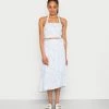Hollister Co. BARE CINCH HALTER MIDI - Maxirock - Blue/white | Damen -Hollister Co Verkäufe 2022 91376e53f4c2414f8baacd42a4e79f16