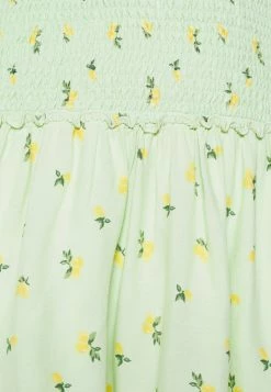 Hollister Co. FLIRTY SMOCKED SKORT - Minirock - Green | Damen -Hollister Co Verkäufe 2022 934834a9b7054101849e9c103ffe8d17