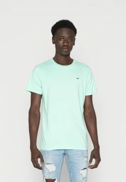 Hollister Co. CREW SEASONAL 5 PACK - T-Shirt Basic - Black/white/pink/green/blue | Herren -Hollister Co Verkäufe 2022 93620aa005e14eb48bb1e753d683ed52