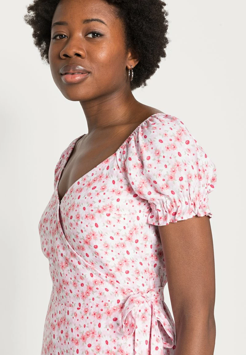 Hollister Co. BEST IS BACK WOVEN WRAP DRESS - Freizeitkleid - Pink | Damen 7 Hollister Co. BEST IS BACK WOVEN WRAP DRESS - Freizeitkleid - Pink | Damen – Bild 5