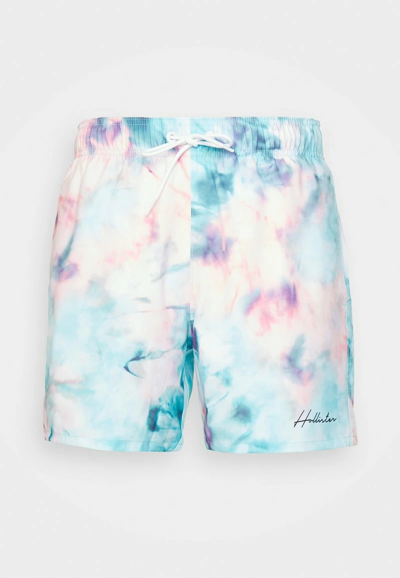 Hollister Co. SCRUNCH WASH - Badeshorts - Pink/yellow | Herren 3 Hollister Co. SCRUNCH WASH - Badeshorts - Pink/yellow | Herren