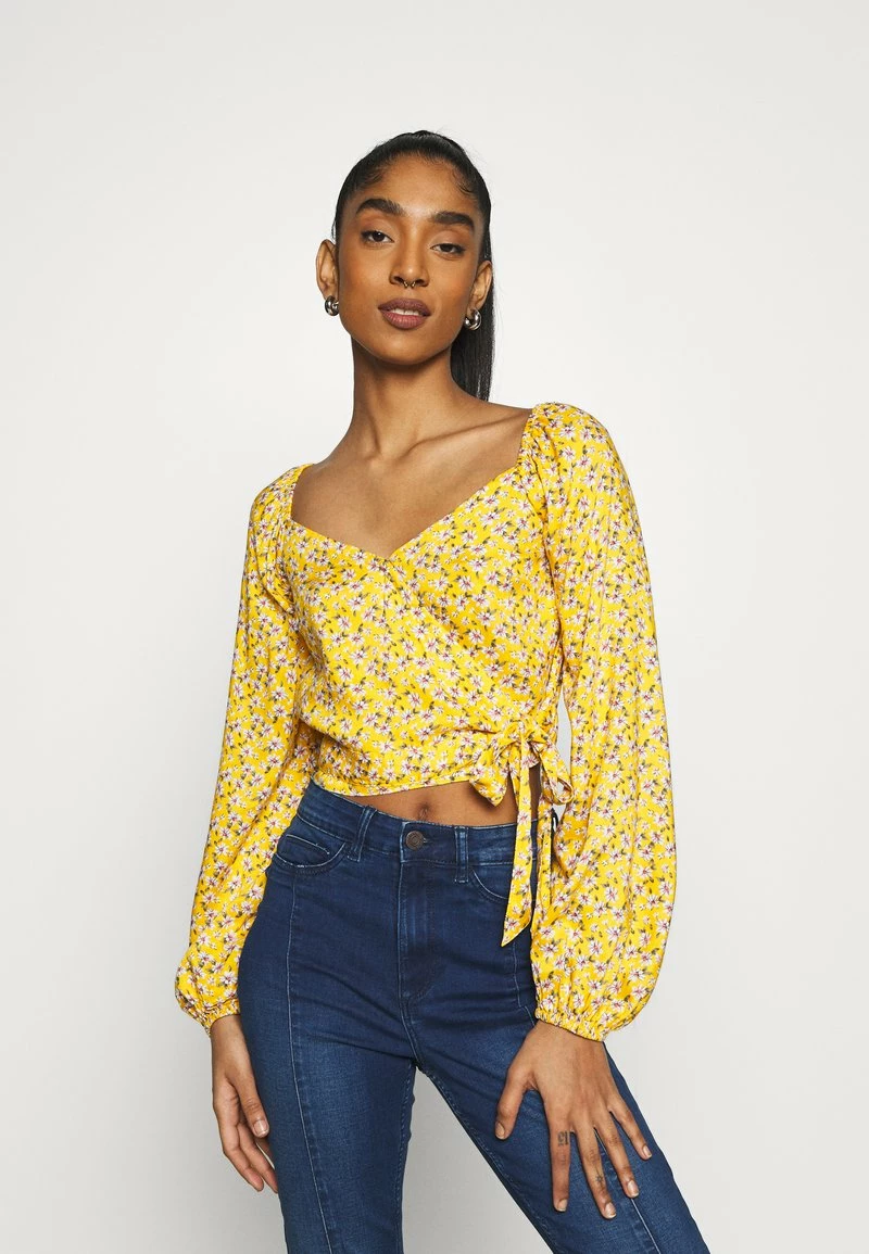 Hollister Co. Bluse - Yellow Floral | Damen 3 Hollister Co. Bluse - Yellow Floral | Damen