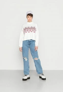 Hollister Co. FAIR ISLE COOL GIRL MOCK NECK - Strickpullover - Fair Isle | Damen -Hollister Co Verkäufe 2022 95fba112e682470ca3d83e2c2ec4e803