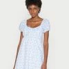 Hollister Co. SUMMER PREVIEW - Freizeitkleid - Blue Floral | Damen -Hollister Co Verkäufe 2022 961855eaf9e0491b94d3d5b0bdfbcb25