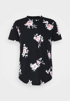 Hollister Co. CURVED HEM PATTERN - T-Shirt Print - Black | Herren -Hollister Co Verkäufe 2022 96d43a4f7d19445aa6d6ef7c2adc8825