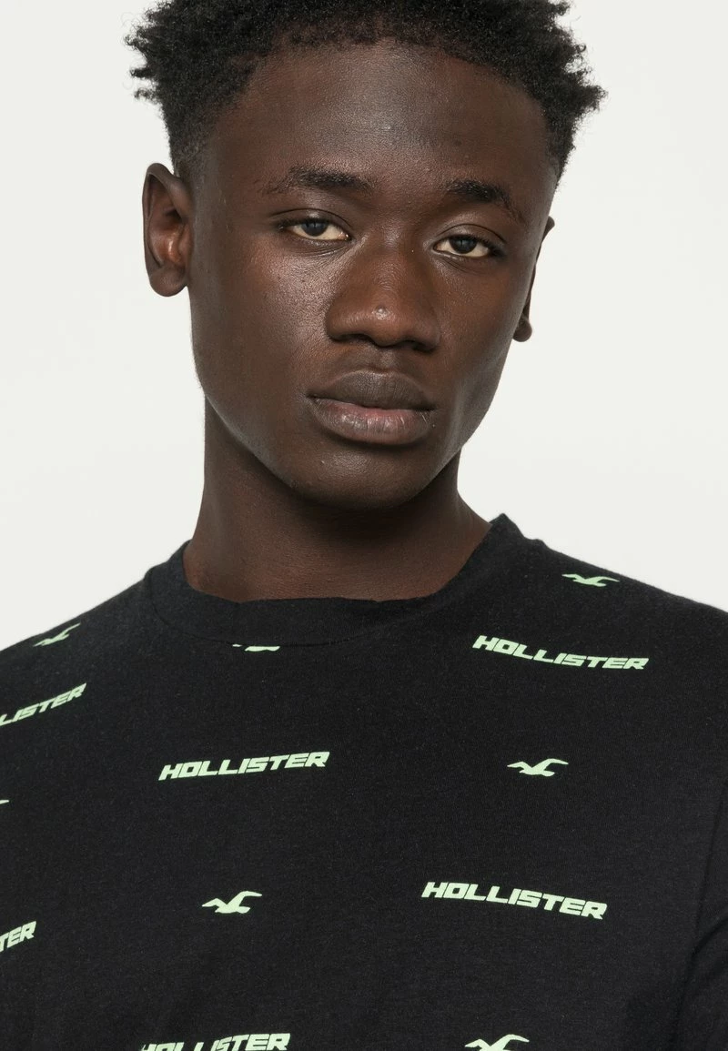 Hollister Co. PATTERN - T-Shirt Print - Black Blocking | Herren 7 Hollister Co. PATTERN - T-Shirt Print - Black Blocking | Herren – Bild 5