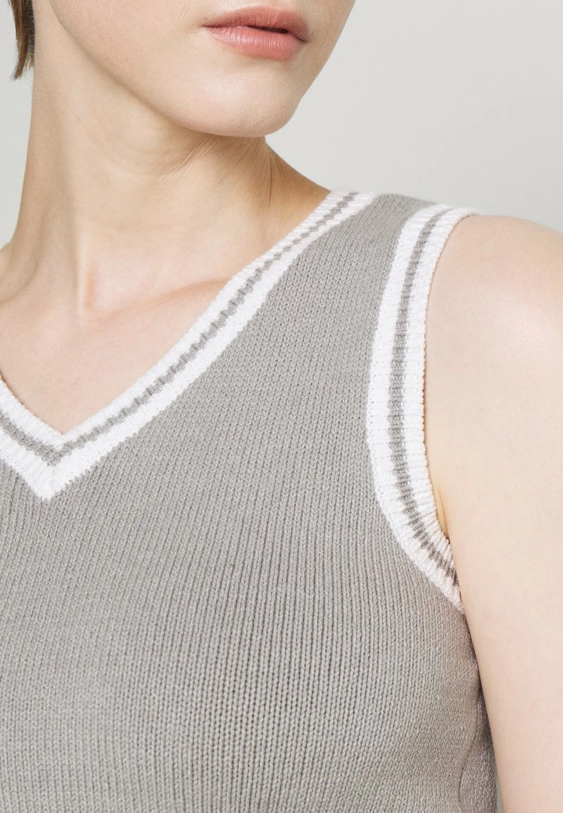 Hollister Co. Strickpullover - Light Grey White Tipping | Damen 8 Hollister Co. Strickpullover - Light Grey White Tipping | Damen – Bild 6