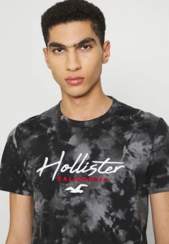 Hollister Co. CORE TECH - T-Shirt Print - Black | Herren -Hollister Co Verkäufe 2022 9855d22f7d5e45f49b1cc0346078906a