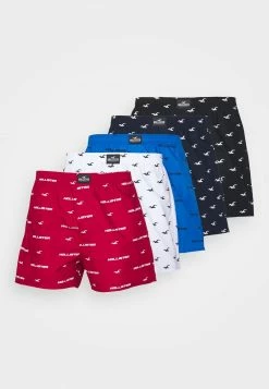 Hollister Co. LOGO PATTERN 5 PACK - Boxershorts - Navy | Herren