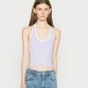 Hollister Co. BARE HALTER - Top - Lavendar | Damen -Hollister Co Verkäufe 2022 9a2e56e4534e439bbb24d01cd8f1b26b