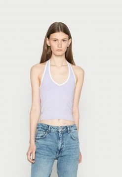 Hollister Co. BARE HALTER - Top - Lavendar | Damen