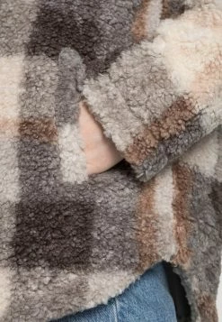 Hollister Co. SHERPA PLAID SHACKET - Übergangsjacke - Grey Plaid | Damen -Hollister Co Verkäufe 2022 9cbb932f2390462e8f4211dff7550dab