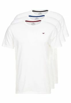 Hollister Co. CREW CHAIN 3 PACK - T-Shirt Basic - White | Herren -Hollister Co Verkäufe 2022 9d6e3f7598ab450fb8eb6a353c9431ea