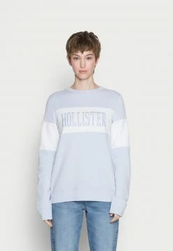 Hollister Co. SECONDARY CORE LOGO - Sweatshirt - Med Blue | Damen